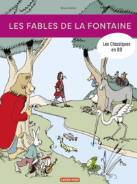 Libro electrónico Les Classiques en BD (Tome 3) - Les Fables de La Fontaine