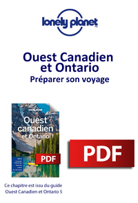 Livre numérique Ouest Canadien et Ontario - Préparer son voyage