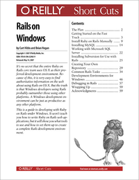Livre numérique Rails on Windows