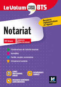 Livre numérique Le Volum' BTS - BTS Notariat - Révision et entraînement