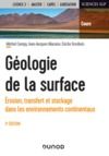 Electronic book Géologie de la surface - 3e éd.