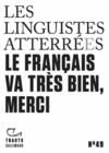 Livre numérique Tracts (N°49) - Le français va très bien, merci