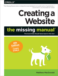 Livre numérique Creating a Website: The Missing Manual