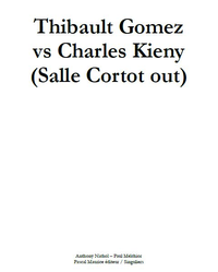 E-Book Thibault Gomez vs Charles Kieny