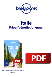 Livre numérique Italie - Frioul Vénétie Julienne