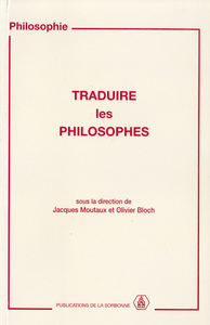 Livre numérique Traduire les philosophes