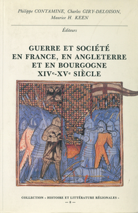 Livre numérique Guerre et société en France, en Angleterre et en Bourgogne XIVe-XVe siècle