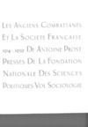 Livre numérique Les anciens combattants et la société française 1914-1939. Tome 2 : Sociologie