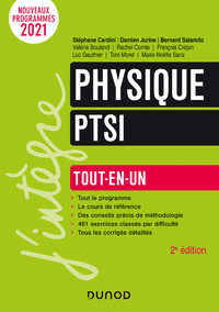 Electronic book Physique tout-en-un PTSI - 2021