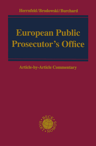 Livre numérique European Public Prosecutor's Office