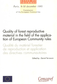 E-Book Qualité du matériel forestier de reproduction et application des directives communautaires