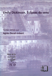 Livre numérique Emily Dickinson. Éclipses du sens