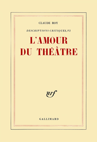 Livre numérique Descriptions critiques (Tome 6) - L'Amour du théâtre