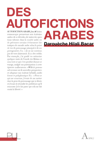 Livre numérique Des autofictions arabes