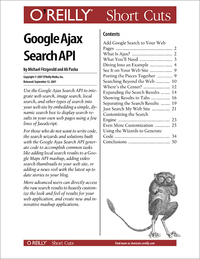Livre numérique Google Ajax Search API