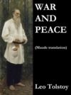 Electronic book War and Peace (Maude translation)