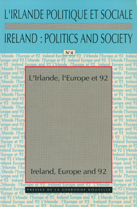 Electronic book L'Irlande, l'Europe et 1992 / Ireland, Europe and 92