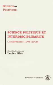 Electronic book Science politique et interdisciplinarité