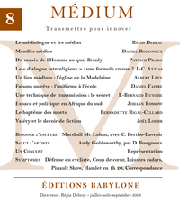 Livre numérique Médium n°8, juillet-septembre 2006