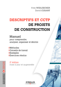 Livre numérique Descriptifs et CCTP de projets de construction