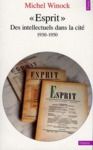 Livro digital "Esprit". Des intellectuels dans la cité (1930-1950)