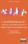 Livro digital L'expérience : objet académique et réalités managériales