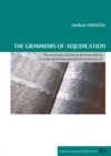 Electronic book The grammars of adjudication