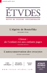 Electronic book Revue Etudes - l'Algérie de Bouteflika