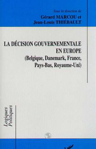 Electronic book La décision gouvermentale en Europe