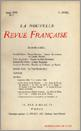Livro digital La Nouvelle Revue Française N' 3 (Avril 1909)