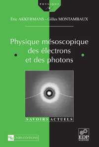 Electronic book Physique mésoscopique des électrons et des photons