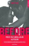 E-Book Before Saison 1 - Prix du meilleur auteur Festival New Romance 2016