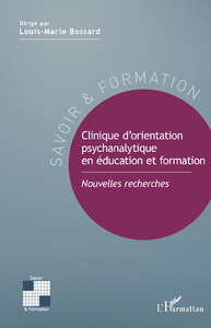 Livre numérique Clinique d'orientation psychanalytique en éducation et formation