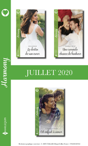Livre numérique Pack mensuel Harmony : 3 romans (Juillet 2020)