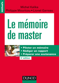 E-Book Le mémoire de master - 5e éd.