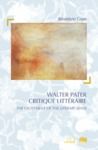 Electronic book Walter Pater critique littéraire