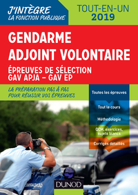 Livre numérique Gendarme adjoint volontaire - 2019
