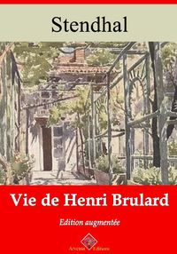 Livre numérique Vie de Henri Brulard – suivi d'annexes