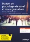 E-Book Manuel de psychologie du travail et des organisations : Série LMD