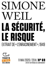 Electronic book Tracts de Crise (N°69) - La Sécurité, le risque
