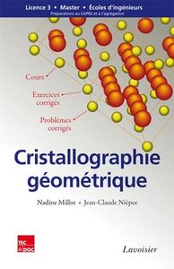 Livre numérique Cristallographie géométrique