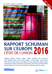 Livre numérique Etat de l'Union 2016, rapport Schuman sur l'Europe