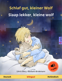 Libro electrónico Schlaf gut, kleiner Wolf – Slaap lekker, kleine wolf (Deutsch – Holländisch)