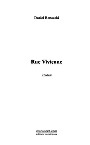 Livre numérique Rue Vivienne