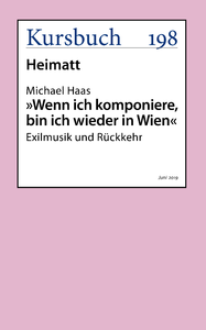 Libro electrónico "Wenn ich komponiere, bin ich wieder in Wien."