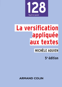 Livre numérique La versification appliquée aux textes - 5e éd.