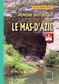 Livre numérique Mémoire historique sur le Mas-d'Azil