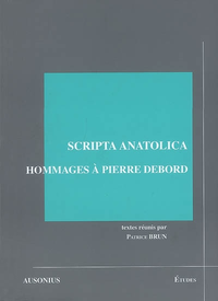 Livre numérique Scripta anatolica