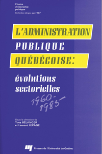 Livre numérique L'administration publique québécoise