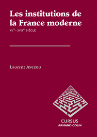 Electronic book Les institutions de la France moderne